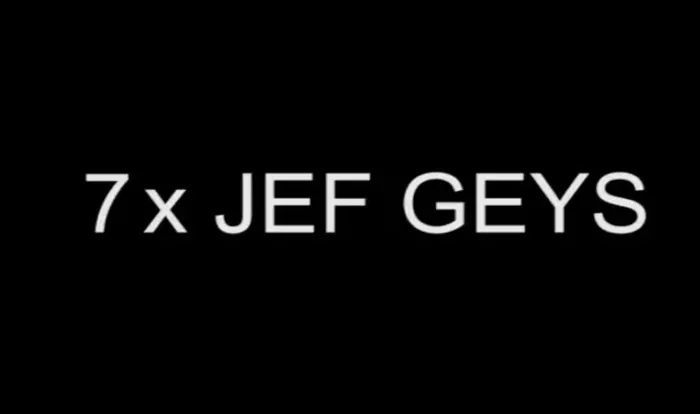 7x Jef Geys