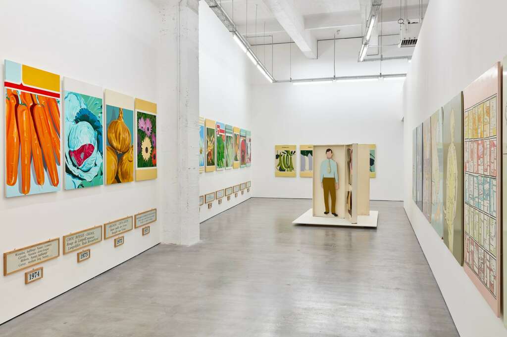 Installation view Jef Geys You dont see what you think you see WIELS Brussels 2024 Photo We Document Art 13 min