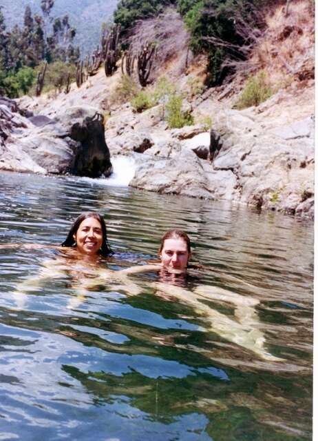 Catherine and Cecilia Antivero River in Chile
