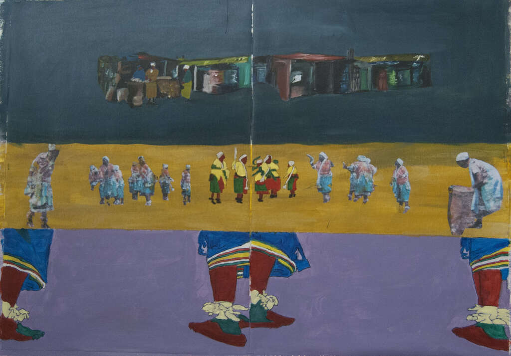 Malebona Maphutse contemporary art center Brussels