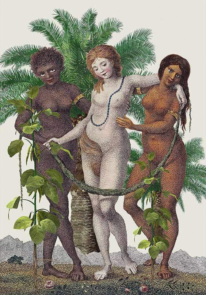1 Europe Supported By Africa And America after William Blake Nancy La Rosa